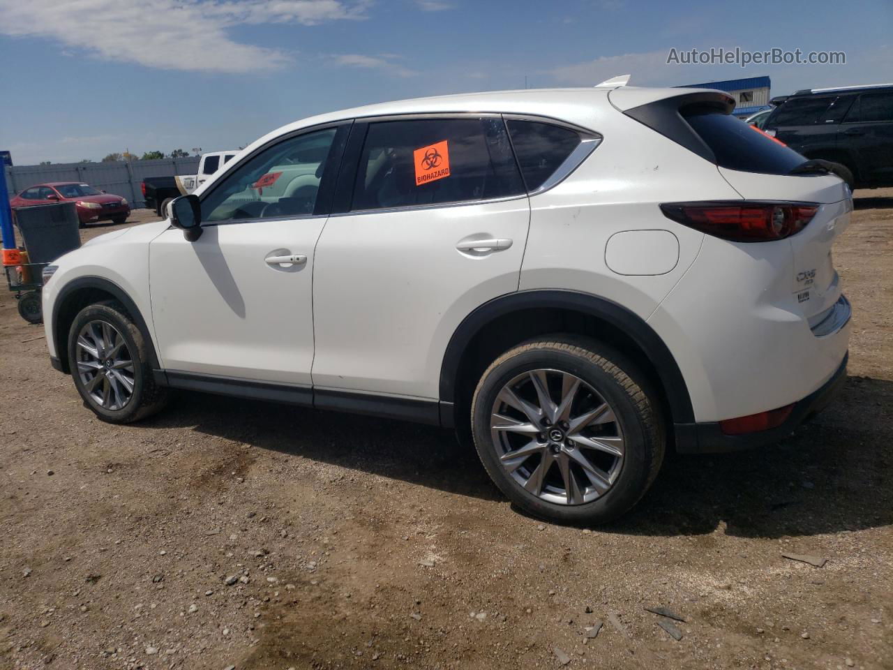 2021 Mazda Cx-5 Grand Touring Reserve Белый vin: JM3KFBAY7M0364064