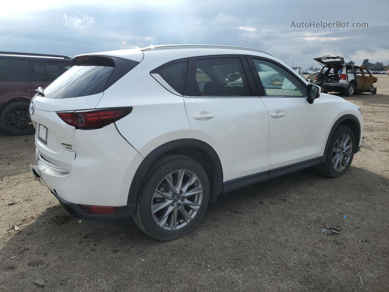 2021 Mazda Cx-5 Grand Touring Reserve Белый vin: JM3KFBAY7M0452290