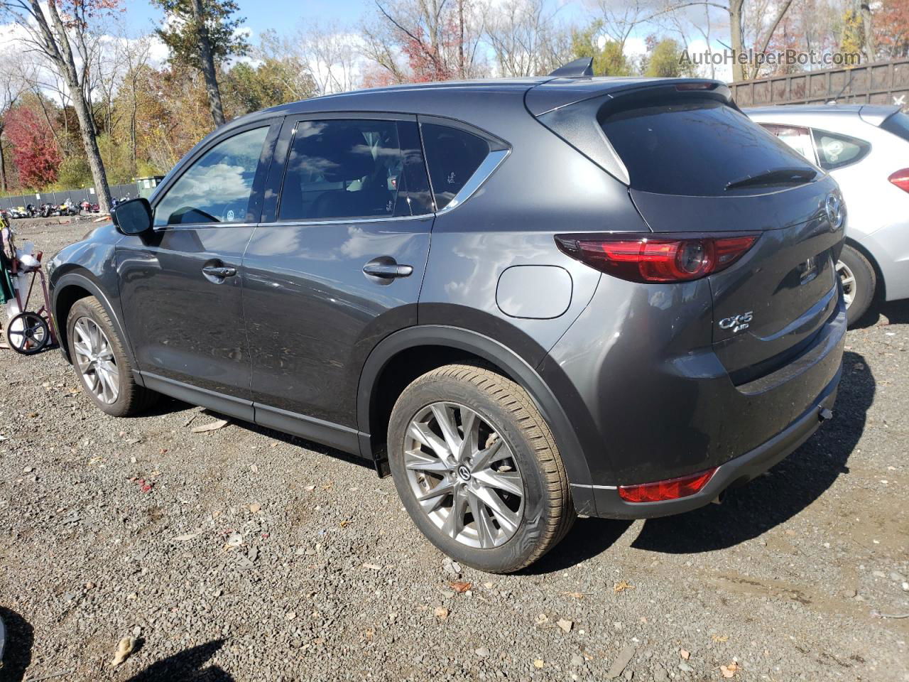 2021 Mazda Cx-5 Grand Touring Reserve Gray vin: JM3KFBAY8M0339335