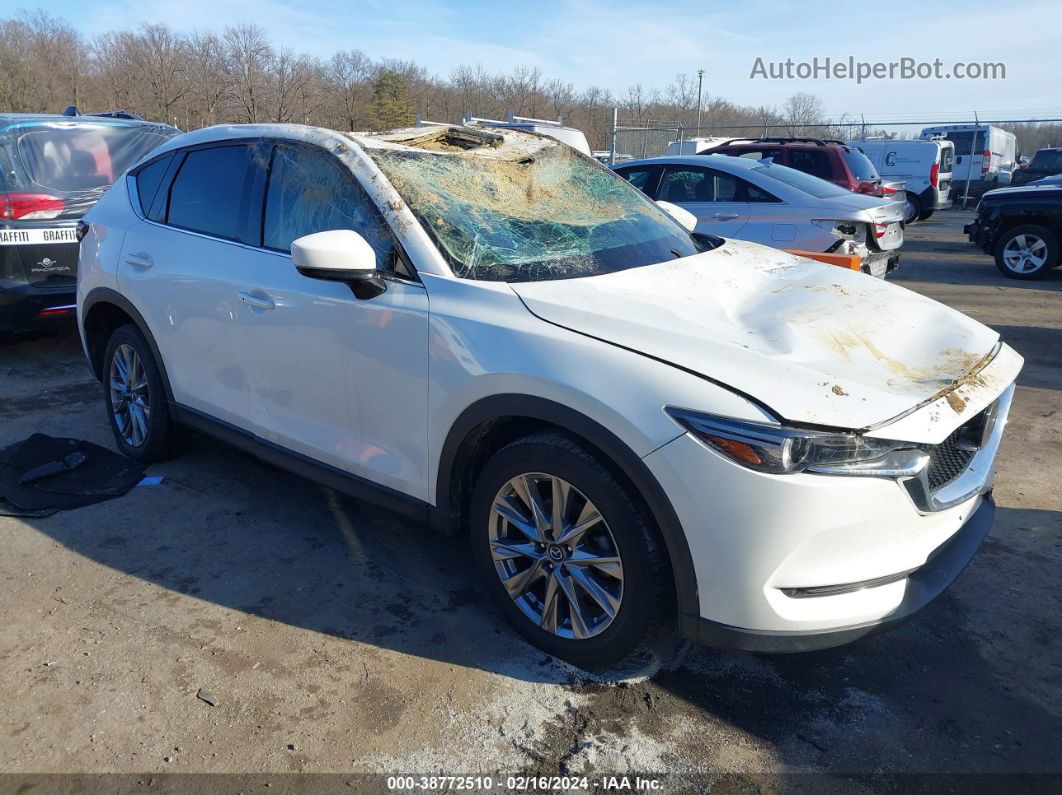 2021 Mazda Cx-5 Grand Touring Reserve White vin: JM3KFBAY8M0471009