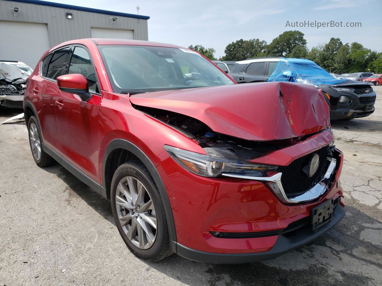 2021 Mazda Cx-5 Grand Touring Reserve Red vin: JM3KFBAY9M0343698