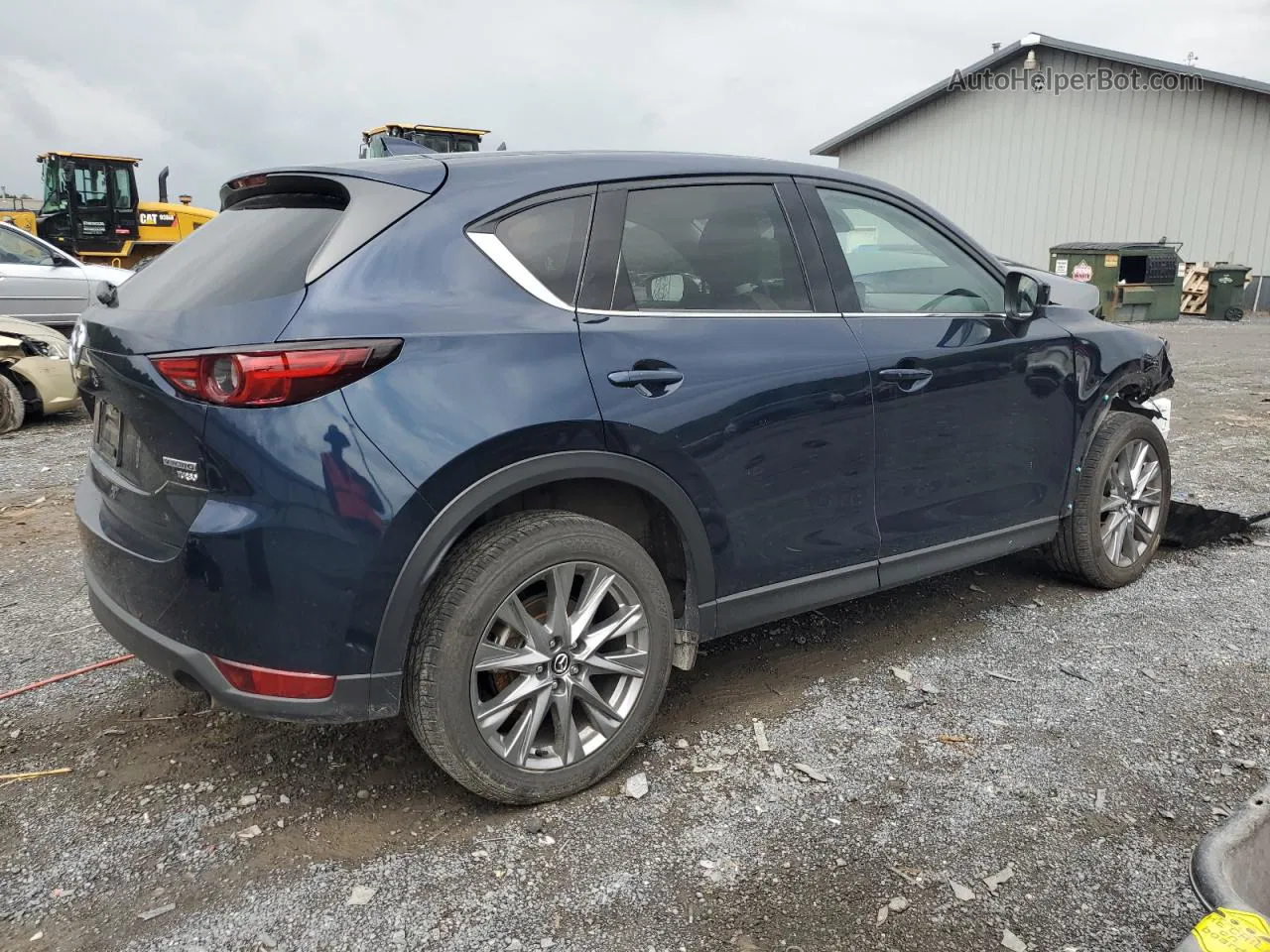 2021 Mazda Cx-5 Grand Touring Reserve Blue vin: JM3KFBAY9M0464456