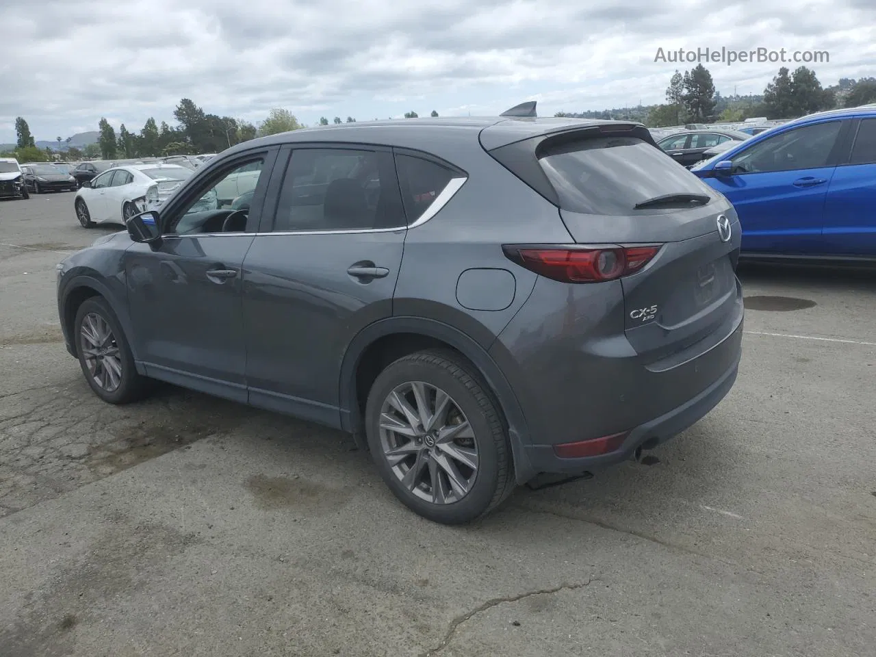 2021 Mazda Cx-5 Grand Touring Reserve Серый vin: JM3KFBAYXM0461064