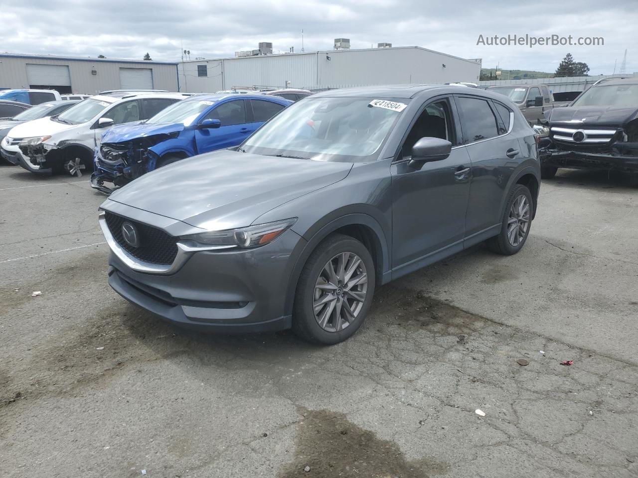 2021 Mazda Cx-5 Grand Touring Reserve Серый vin: JM3KFBAYXM0461064