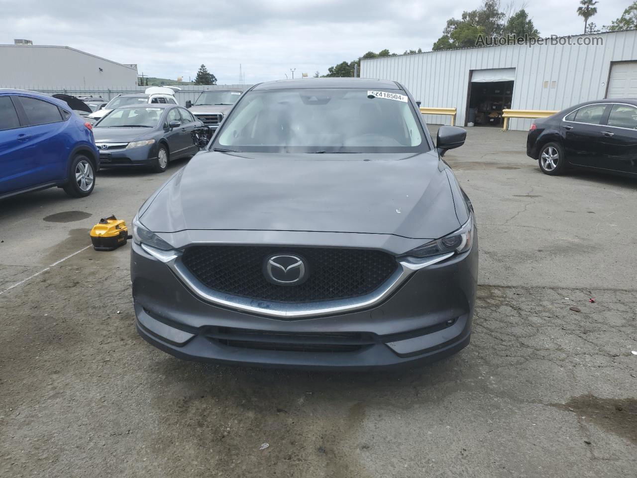 2021 Mazda Cx-5 Grand Touring Reserve Серый vin: JM3KFBAYXM0461064