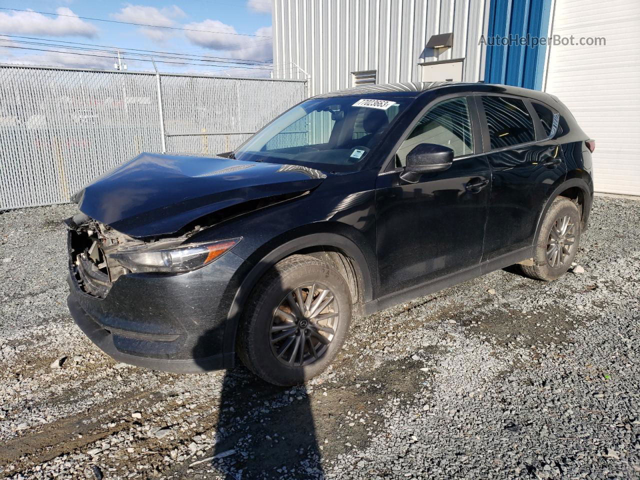 2017 Mazda Cx-5 Sport Black vin: JM3KFBBL1H0167397