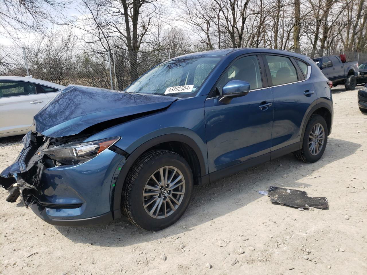 2017 Mazda Cx-5 Sport Синий vin: JM3KFBBL4H0130912