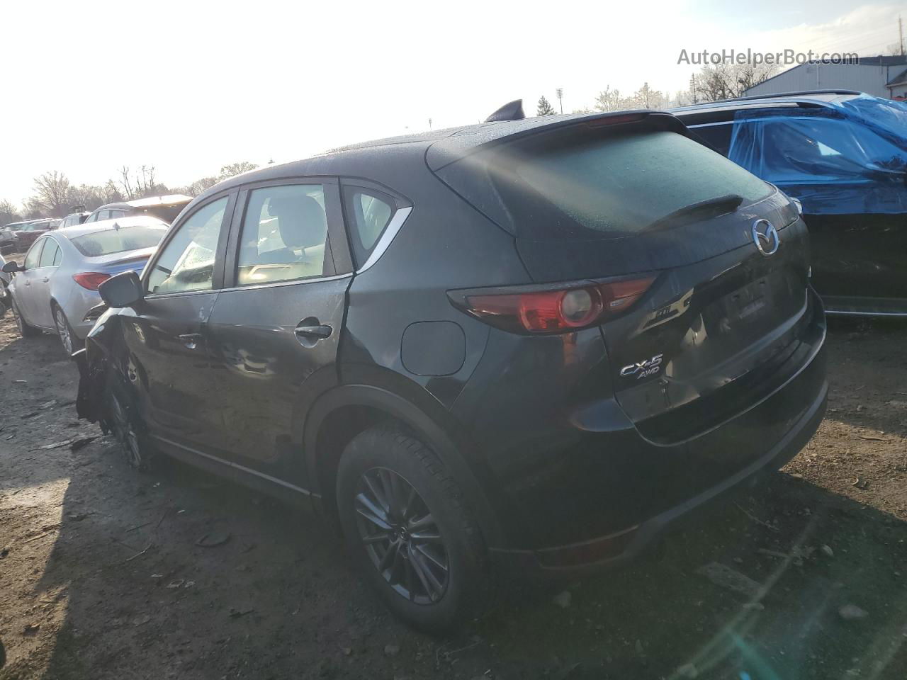 2017 Mazda Cx-5 Sport Black vin: JM3KFBBL9H0160987