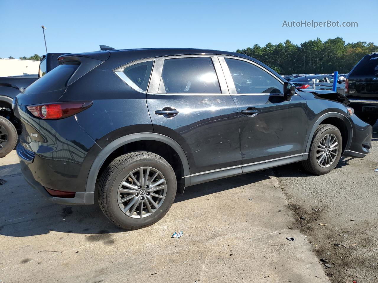 2019 Mazda Cx-5 Sport Черный vin: JM3KFBBM1K1572878