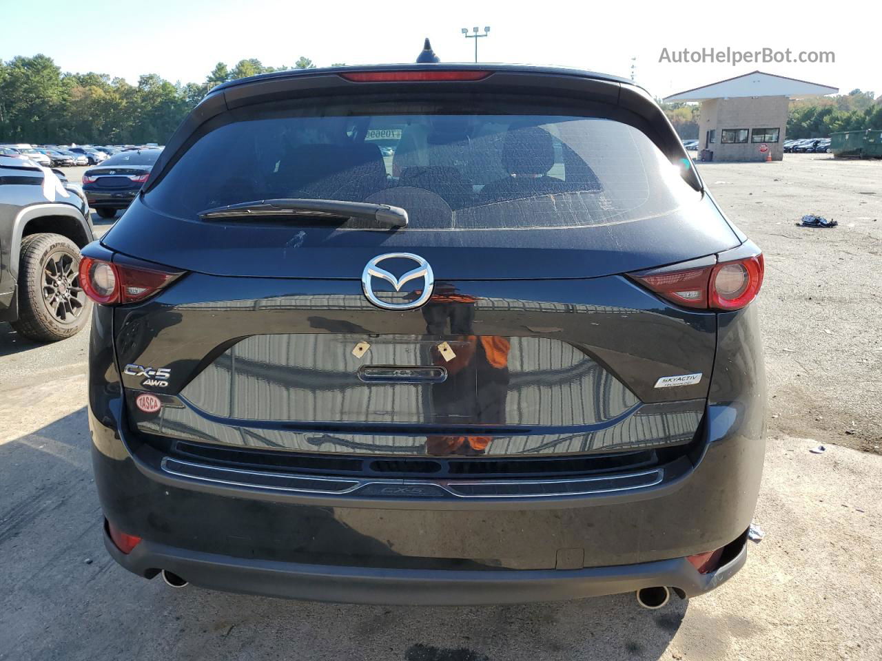 2019 Mazda Cx-5 Sport Black vin: JM3KFBBM1K1572878