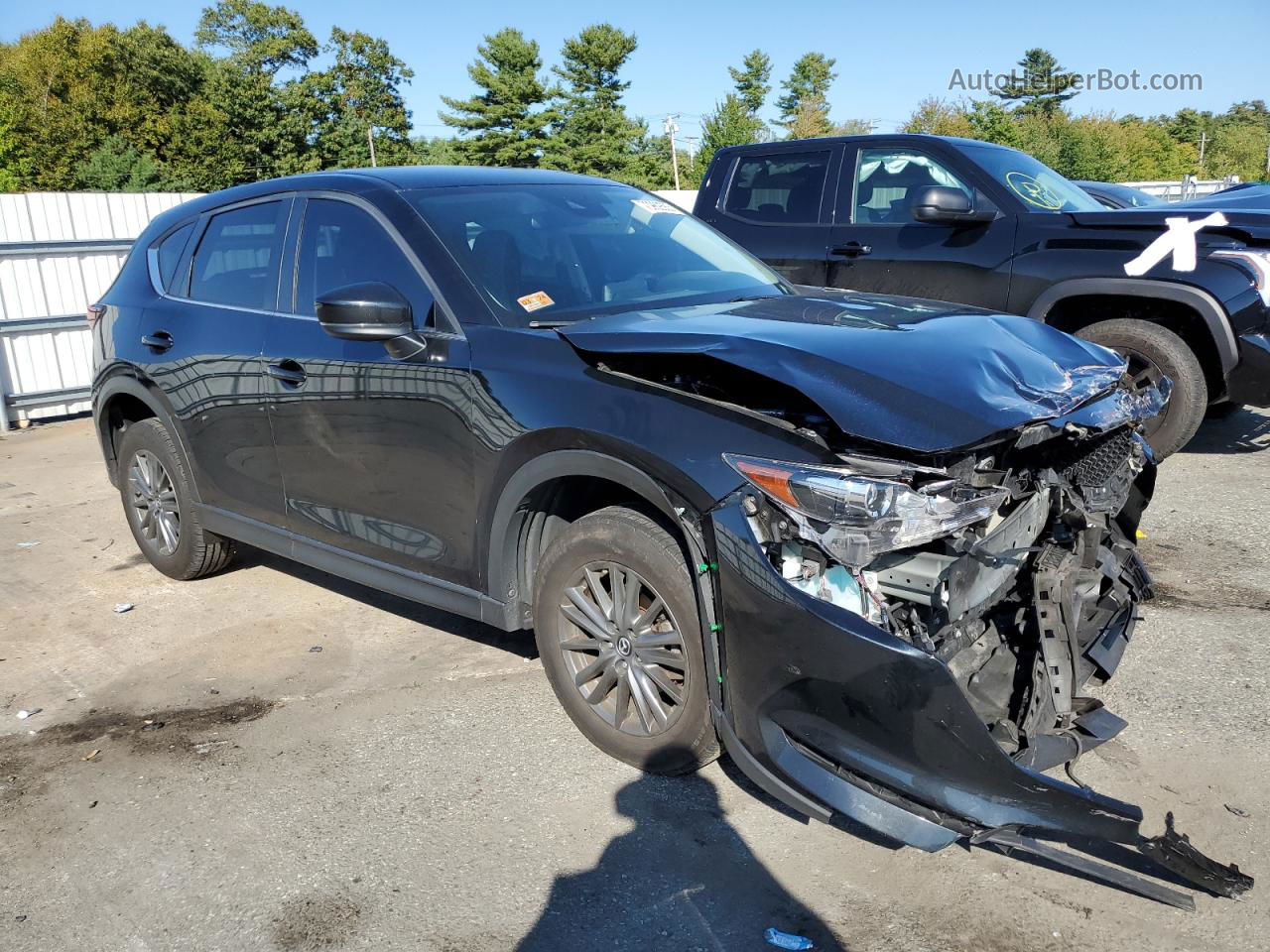 2019 Mazda Cx-5 Sport Black vin: JM3KFBBM1K1572878