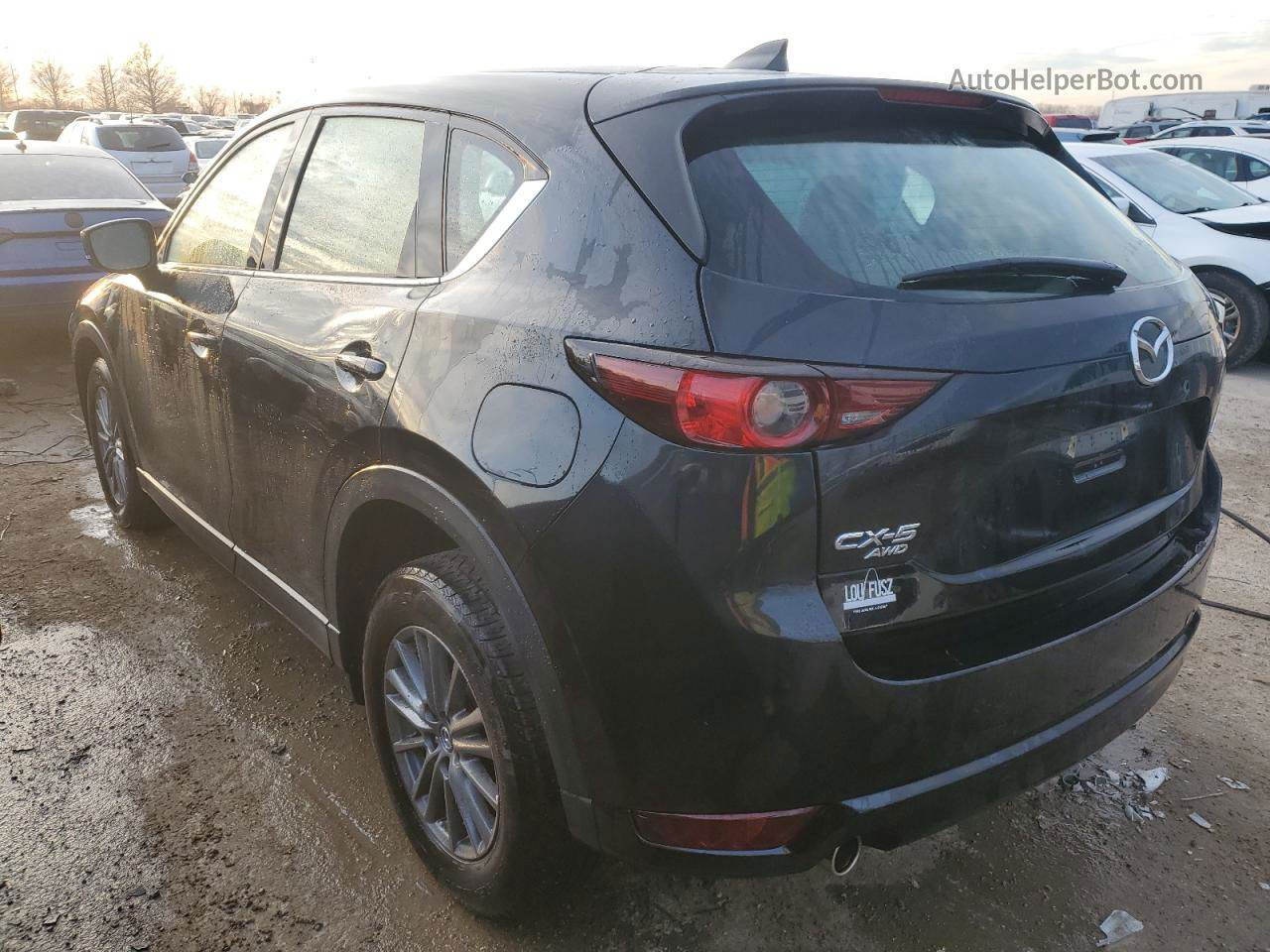 2019 Mazda Cx-5 Sport Black vin: JM3KFBBM1K1668333