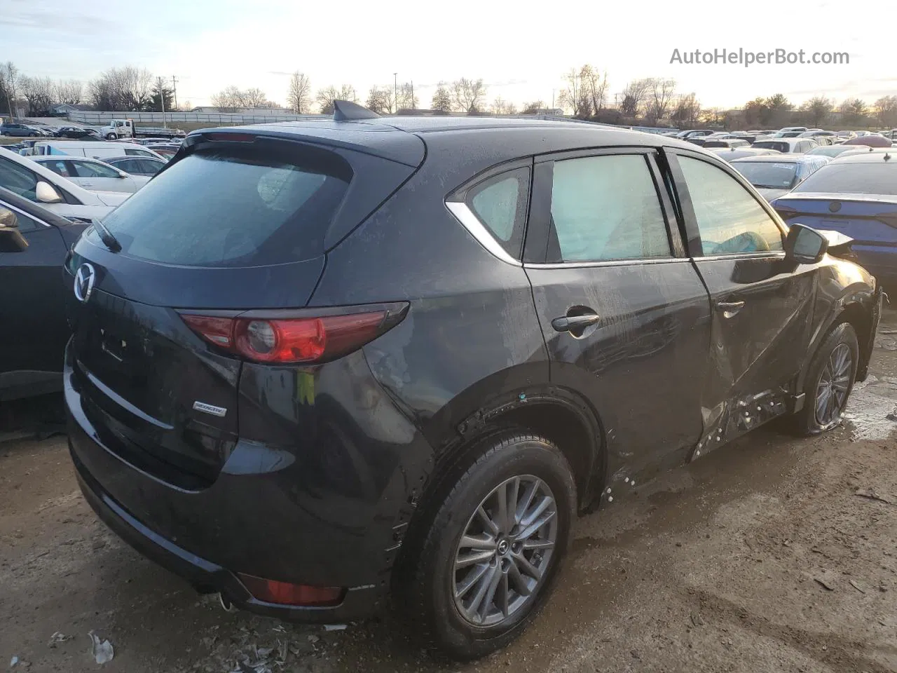 2019 Mazda Cx-5 Sport Черный vin: JM3KFBBM1K1668333