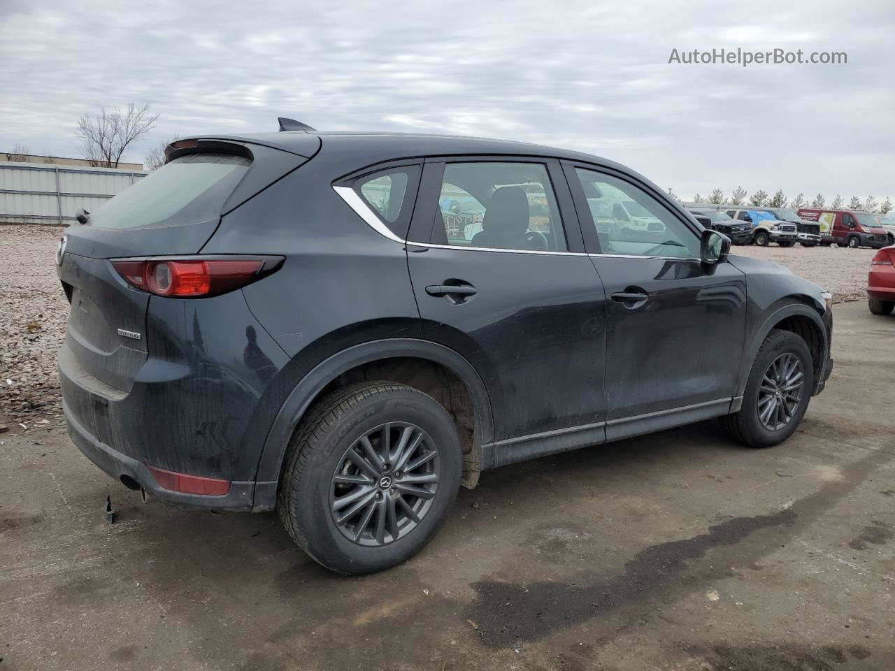 2021 Mazda Cx-5 Sport Black vin: JM3KFBBM1M0315521