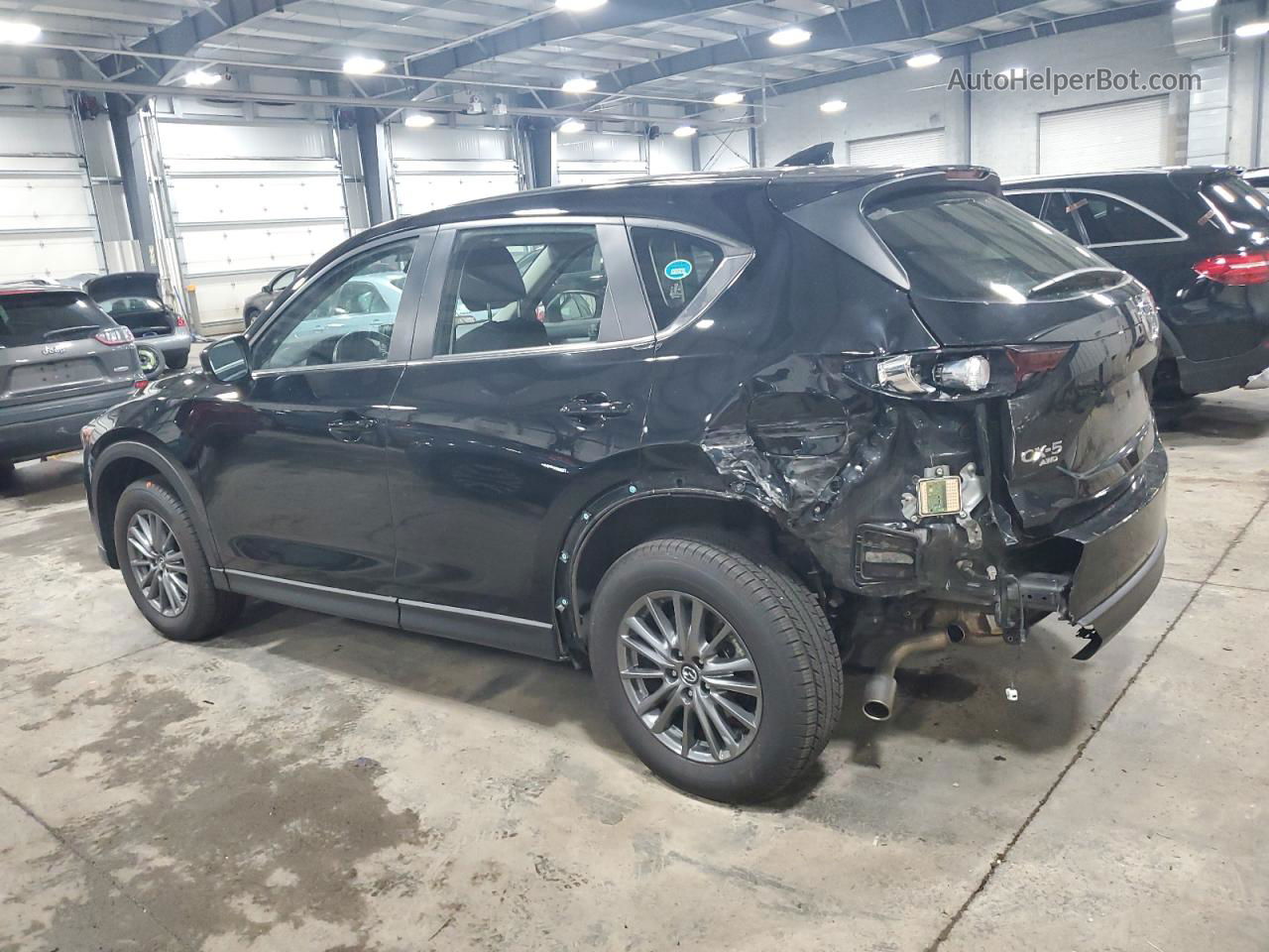 2021 Mazda Cx-5 Sport Black vin: JM3KFBBM1M1354894