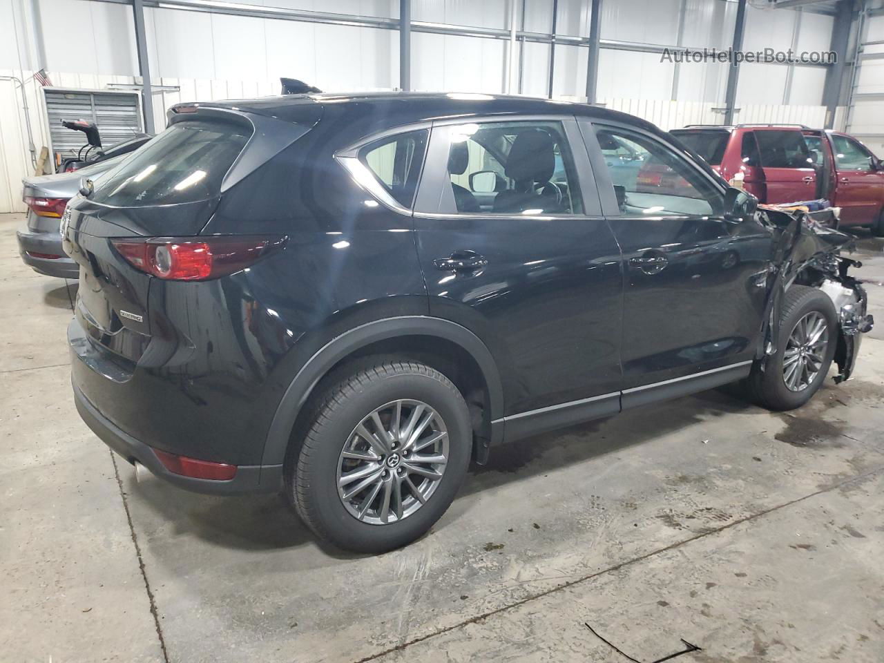 2021 Mazda Cx-5 Sport Black vin: JM3KFBBM1M1354894