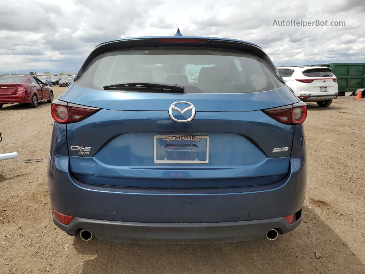 2019 Mazda Cx-5 Sport Blue vin: JM3KFBBM3K0699704