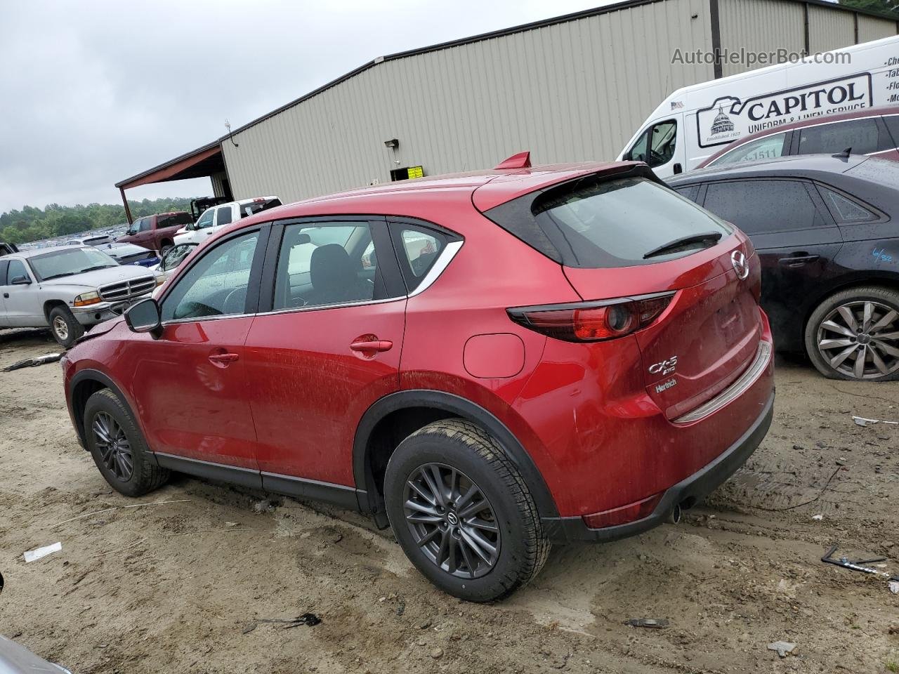 2021 Mazda Cx-5 Sport Red vin: JM3KFBBM3M0364252