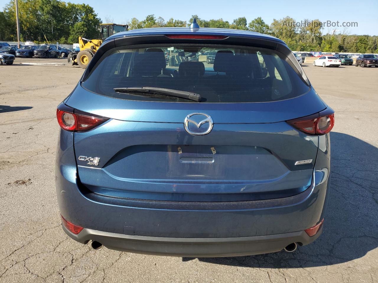 2019 Mazda Cx-5 Sport Blue vin: JM3KFBBM5K0696772