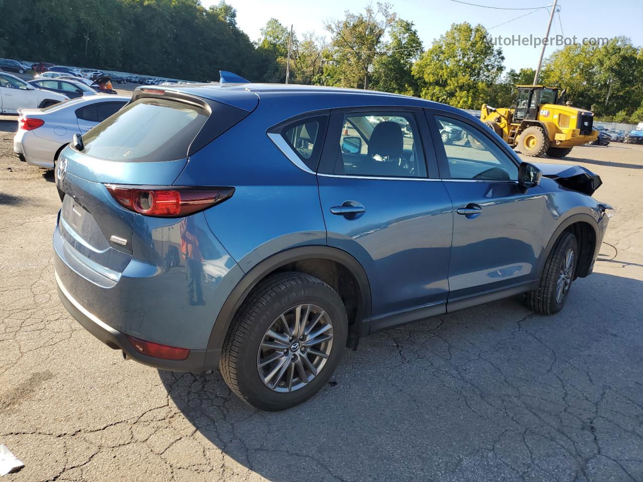 2019 Mazda Cx-5 Sport Blue vin: JM3KFBBM5K0696772