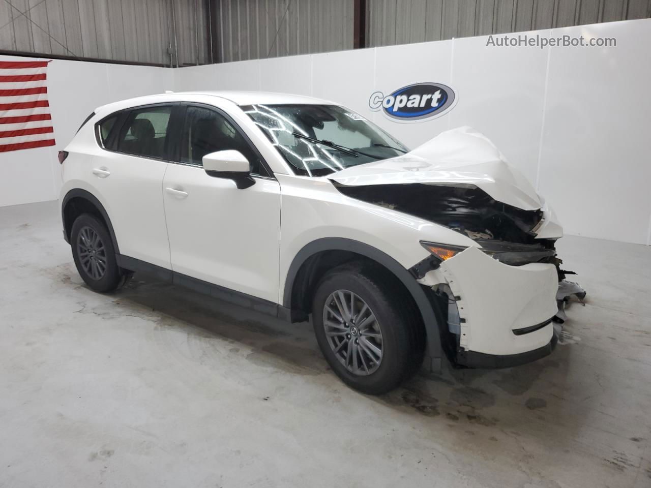 2019 Mazda Cx-5 Sport Белый vin: JM3KFBBM8K0522601