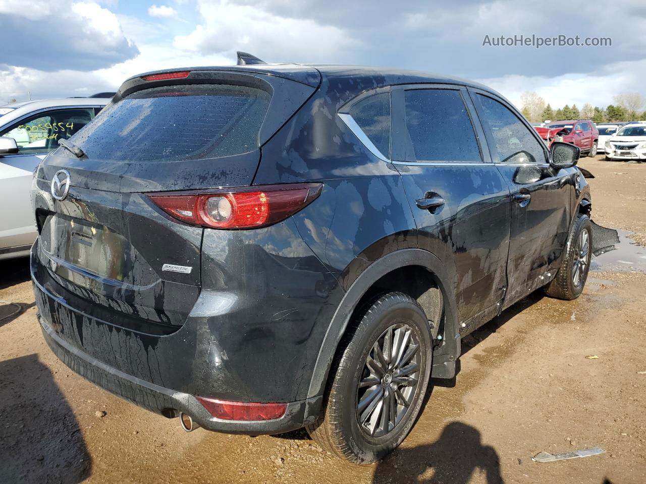 2019 Mazda Cx-5 Sport Черный vin: JM3KFBBM8K0614923