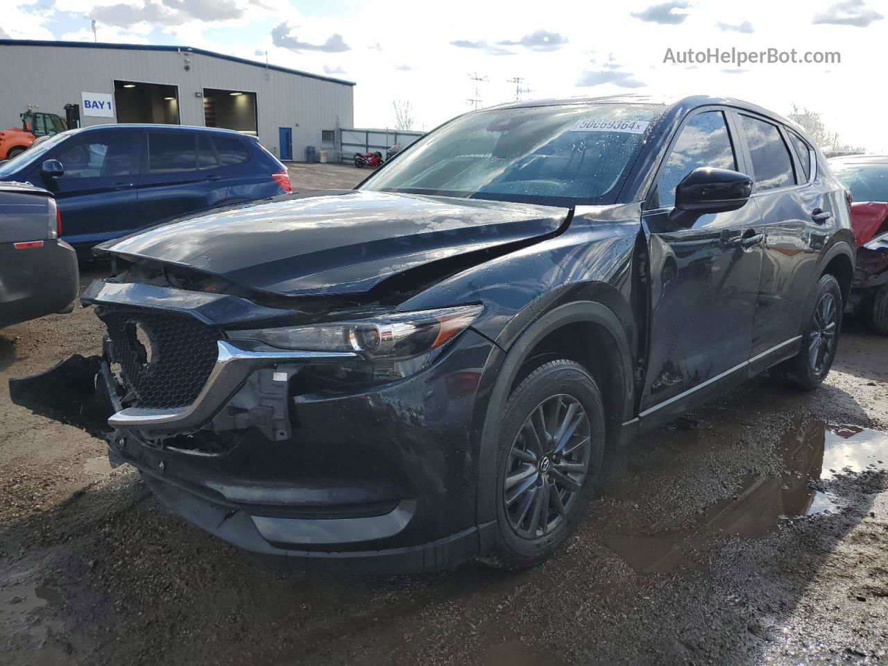 2019 Mazda Cx-5 Sport Black vin: JM3KFBBM8K0614923