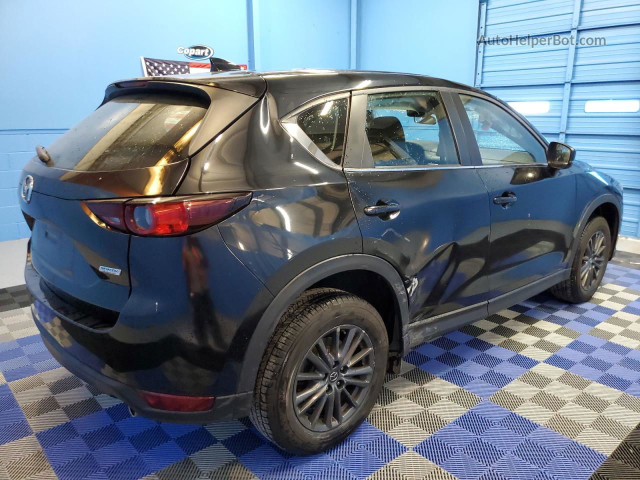 2019 Mazda Cx-5 Sport Black vin: JM3KFBBM8K0653785