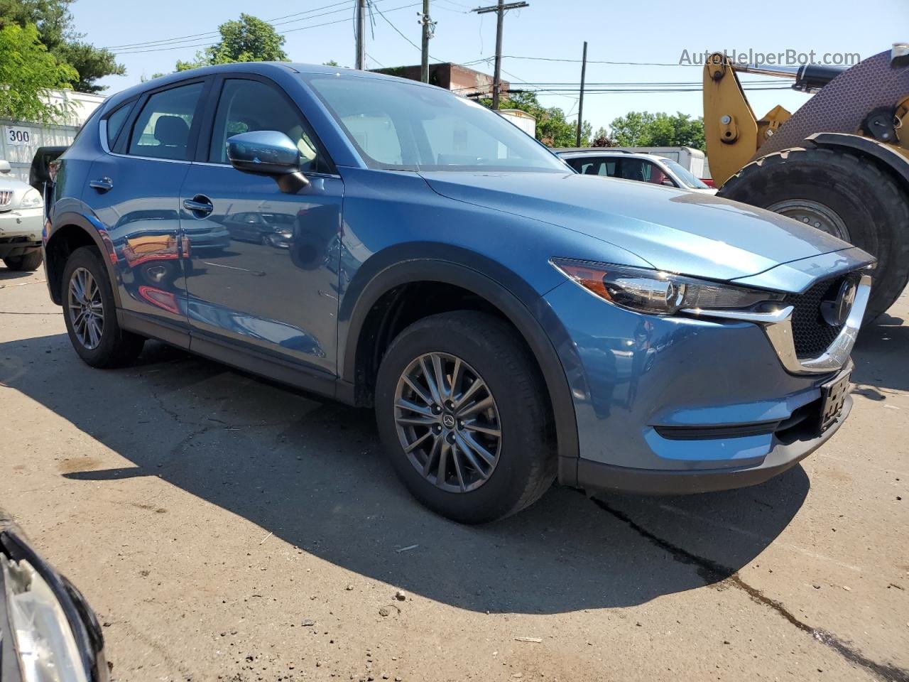 2021 Mazda Cx-5 Sport Синий vin: JM3KFBBM8M0386201