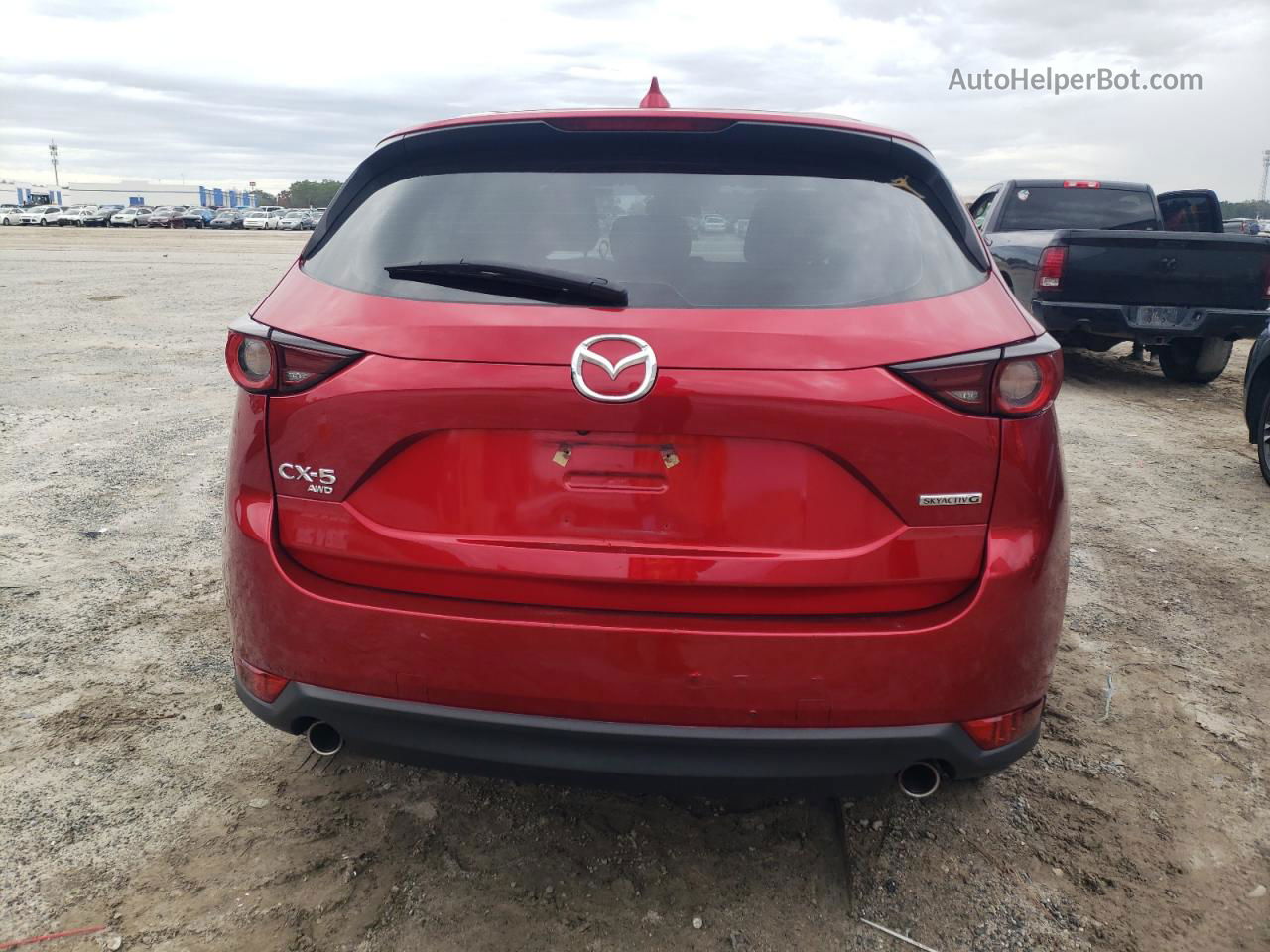 2021 Mazda Cx-5 Sport Red vin: JM3KFBBM8M1308382