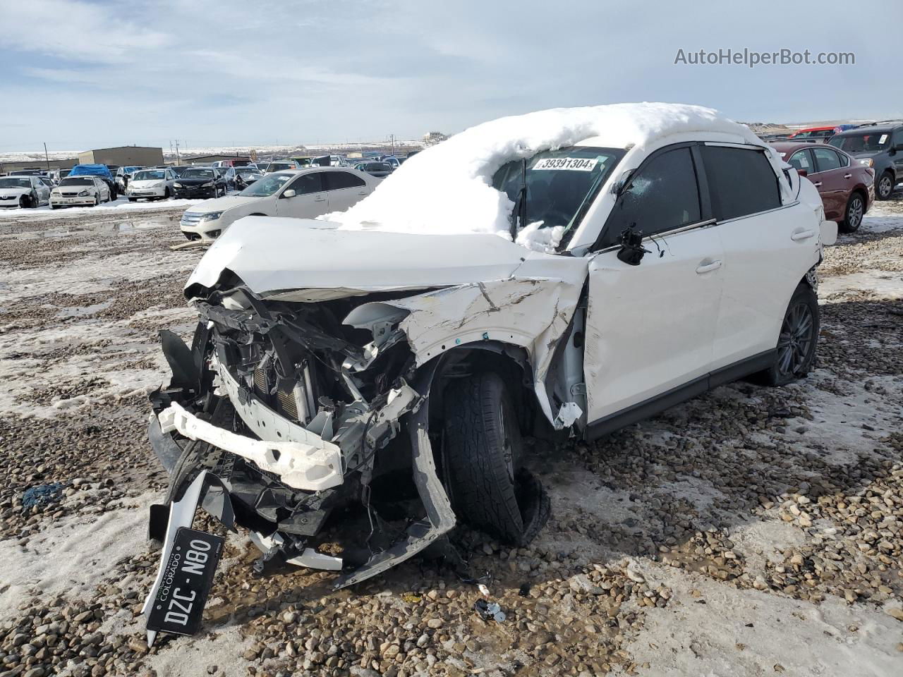 2021 Mazda Cx-5 Sport Белый vin: JM3KFBBM8M1308964