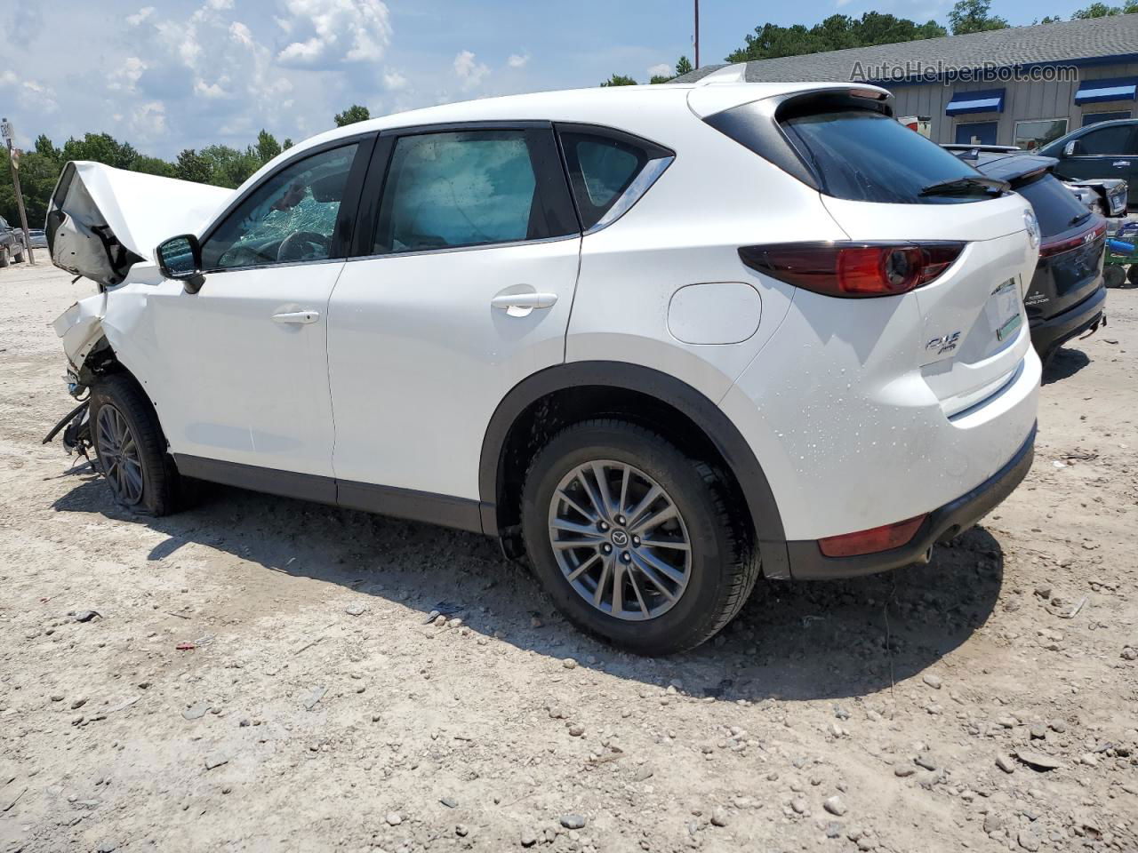 2019 Mazda Cx-5 Sport White vin: JM3KFBBM9K0521893