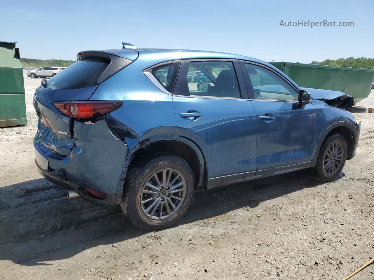 2021 Mazda Cx-5 Sport Blue vin: JM3KFBBMXM1309419