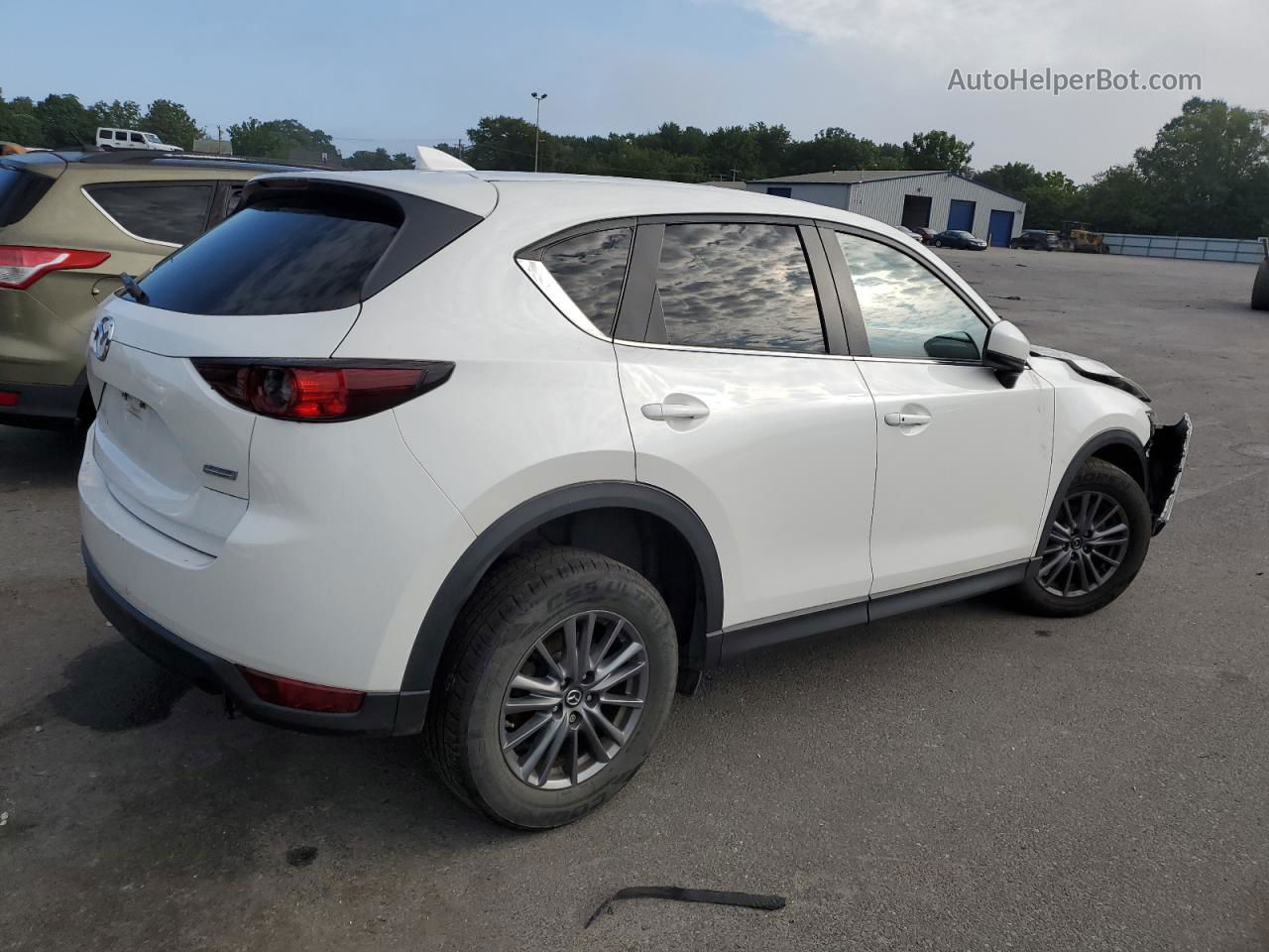 2017 Mazda Cx-5 Touring White vin: JM3KFBCL0H0161699