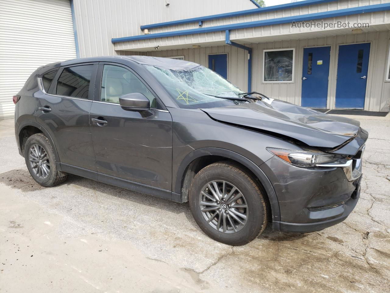 2017 Mazda Cx-5 Touring Gray vin: JM3KFBCL3H0125179