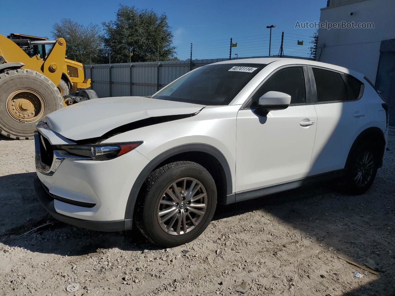 2017 Mazda Cx-5 Touring White vin: JM3KFBCL3H0126204