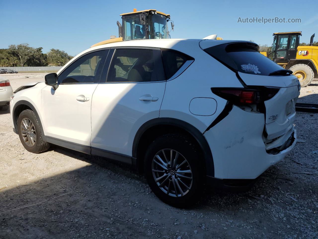 2017 Mazda Cx-5 Touring White vin: JM3KFBCL3H0126204