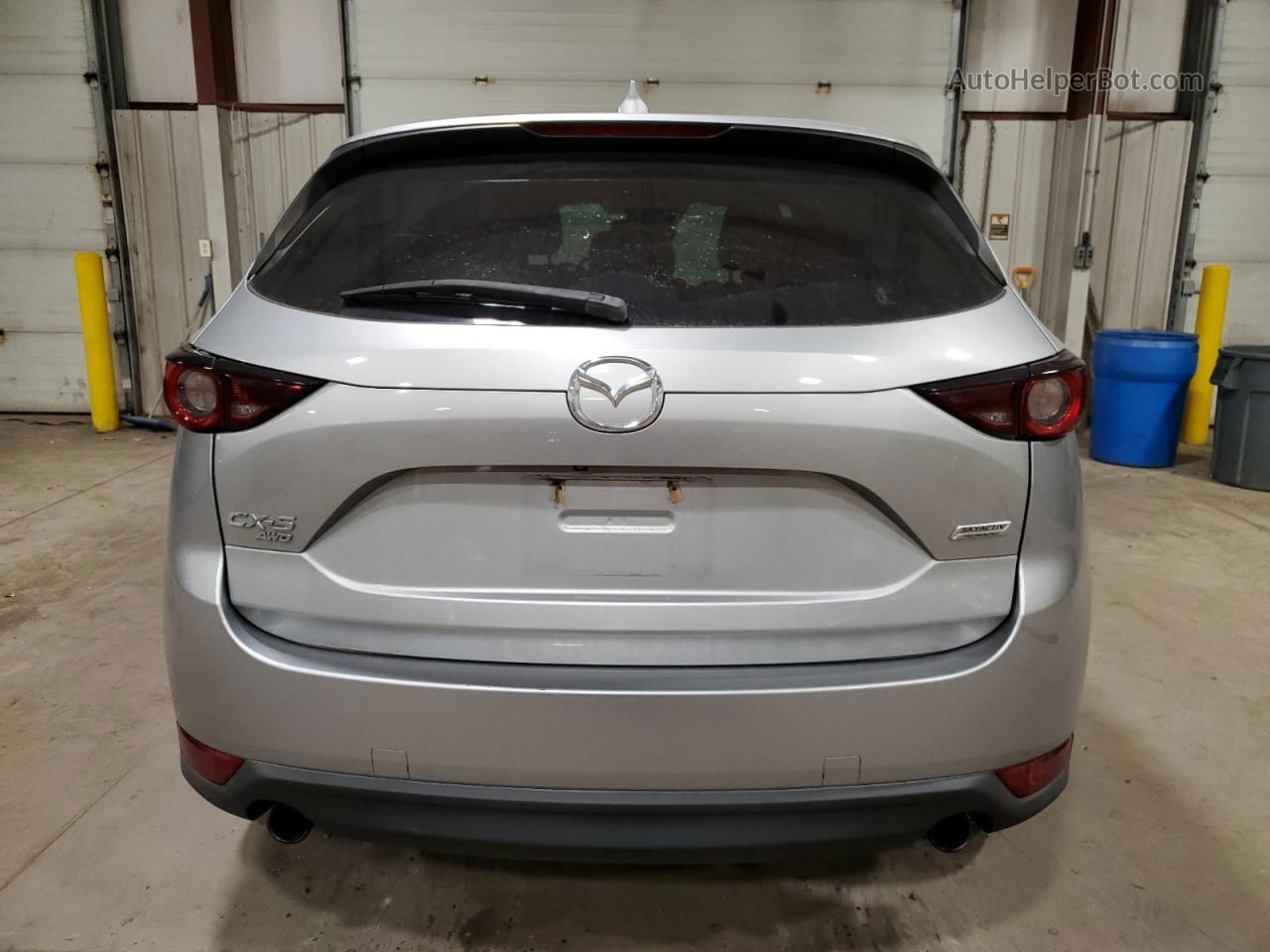 2017 Mazda Cx-5 Touring Silver vin: JM3KFBCL4H0218616