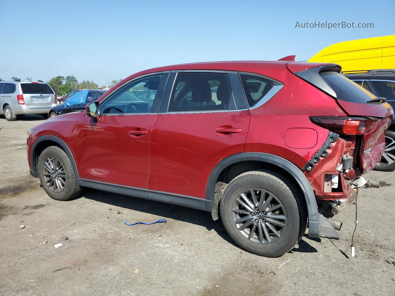 2017 Mazda Cx-5 Touring Красный vin: JM3KFBCL5H0185481