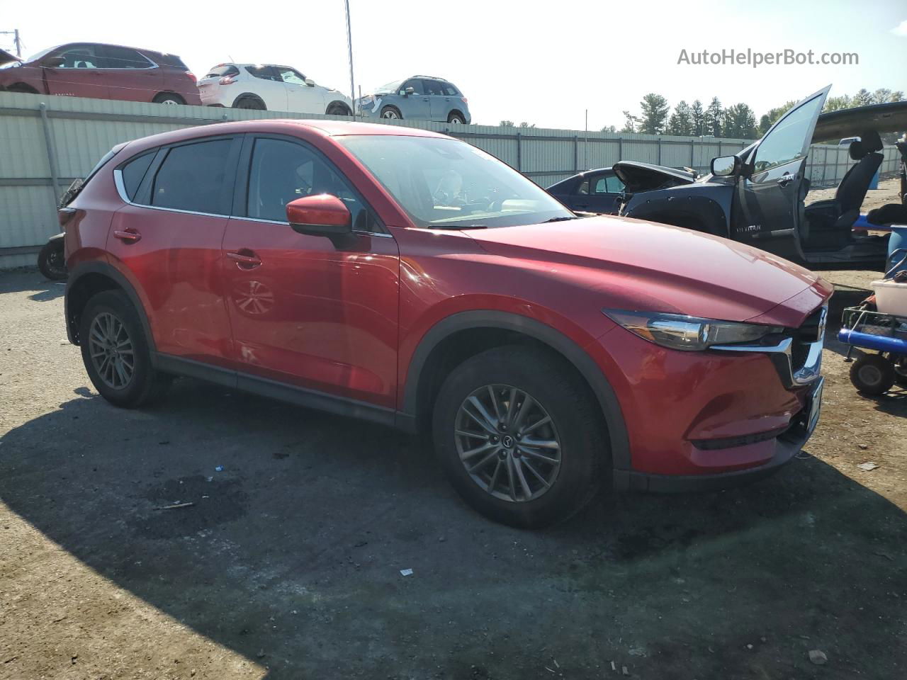 2017 Mazda Cx-5 Touring Красный vin: JM3KFBCL5H0185481