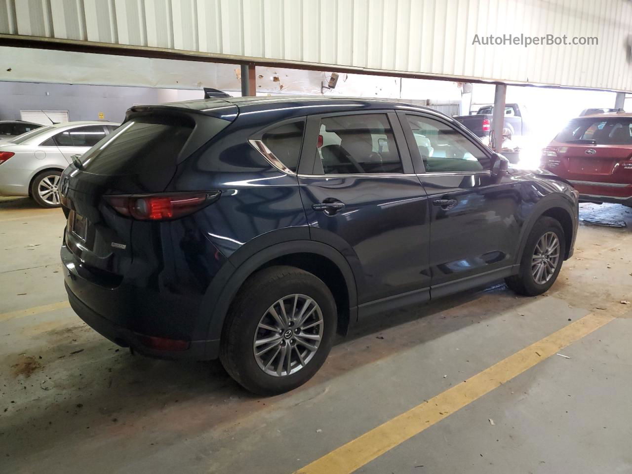 2017 Mazda Cx-5 Touring Blue vin: JM3KFBCL7H0175714