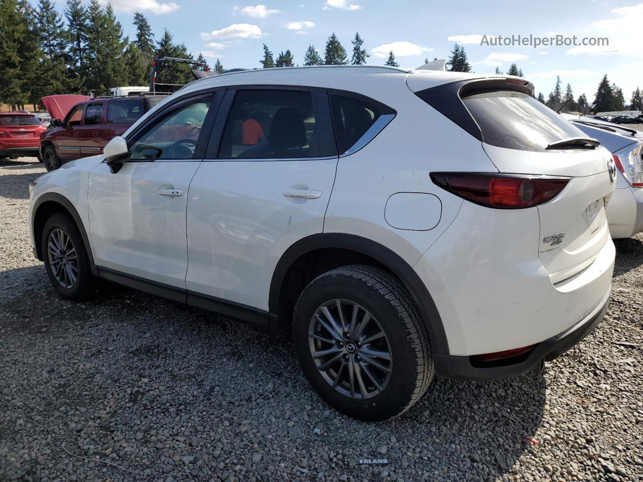 2017 Mazda Cx-5 Touring White vin: JM3KFBCL7H0210283