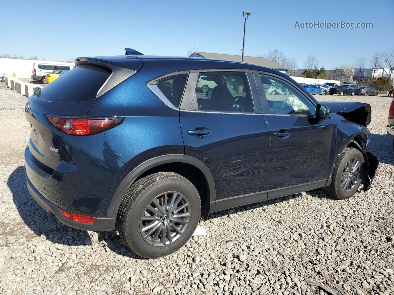 2017 Mazda Cx-5 Touring Blue vin: JM3KFBCL8H0195812