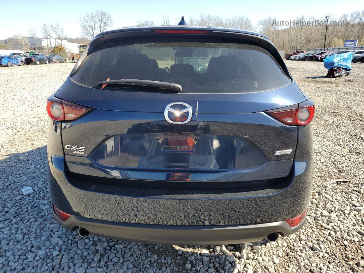 2017 Mazda Cx-5 Touring Blue vin: JM3KFBCL8H0195812