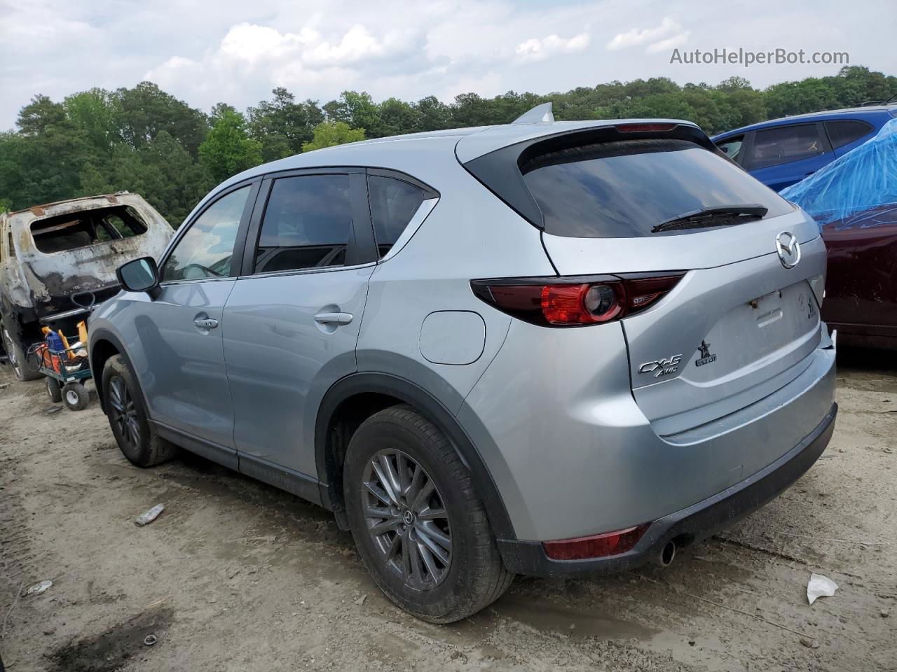 2017 Mazda Cx-5 Touring Серебряный vin: JM3KFBCL8H0227058