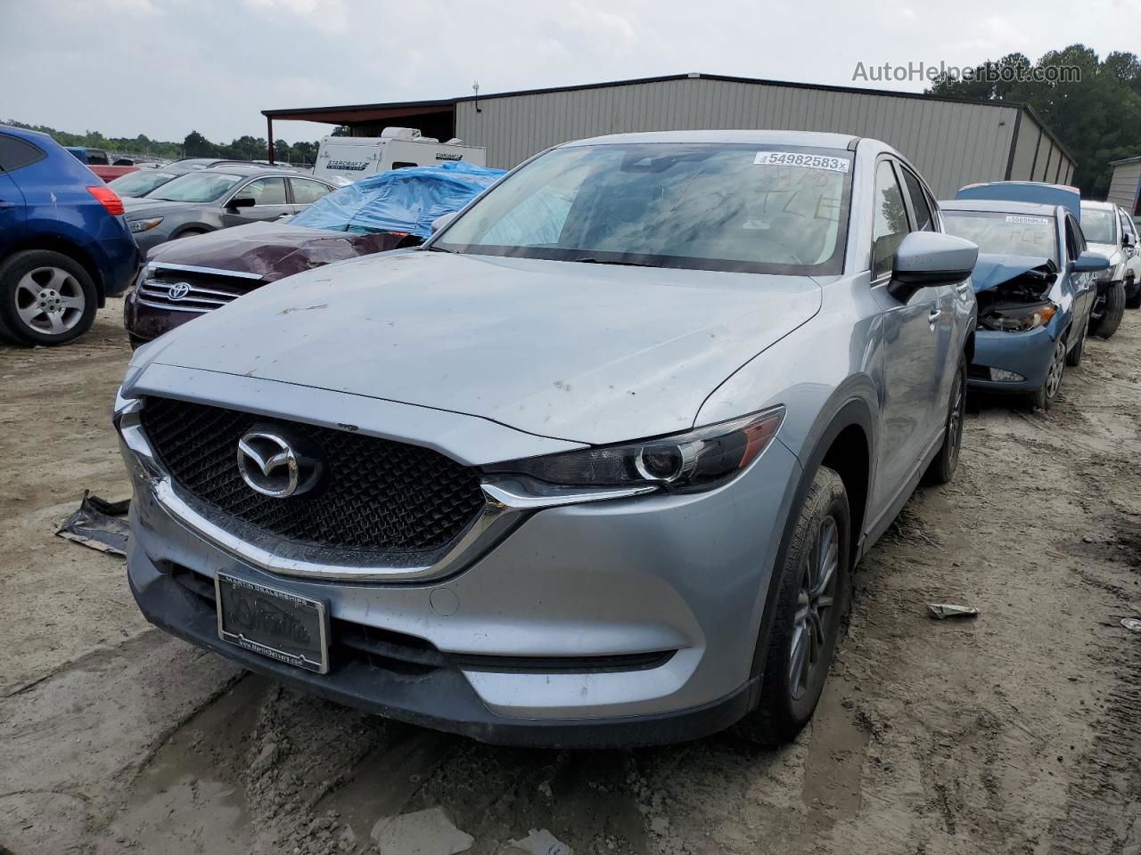 2017 Mazda Cx-5 Touring Серебряный vin: JM3KFBCL8H0227058