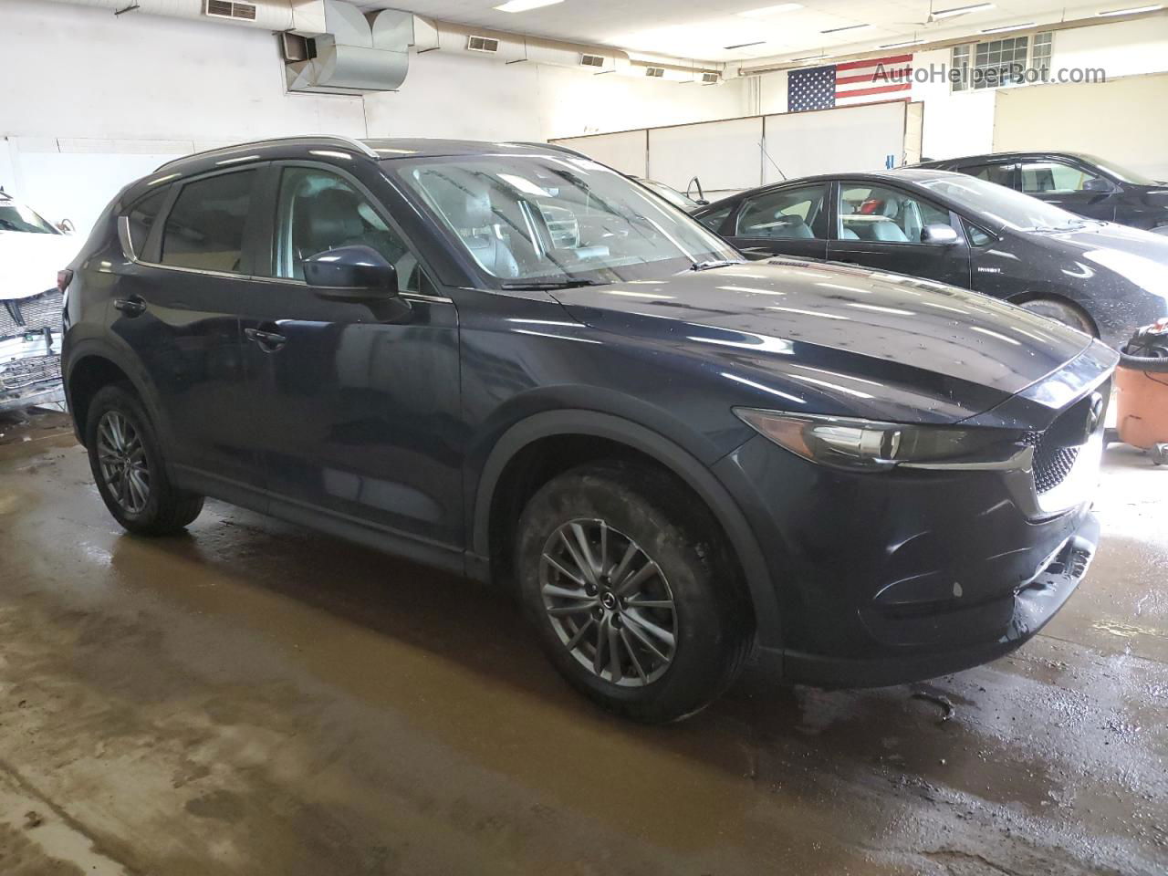 2017 Mazda Cx-5 Touring Blue vin: JM3KFBCL9H0169347