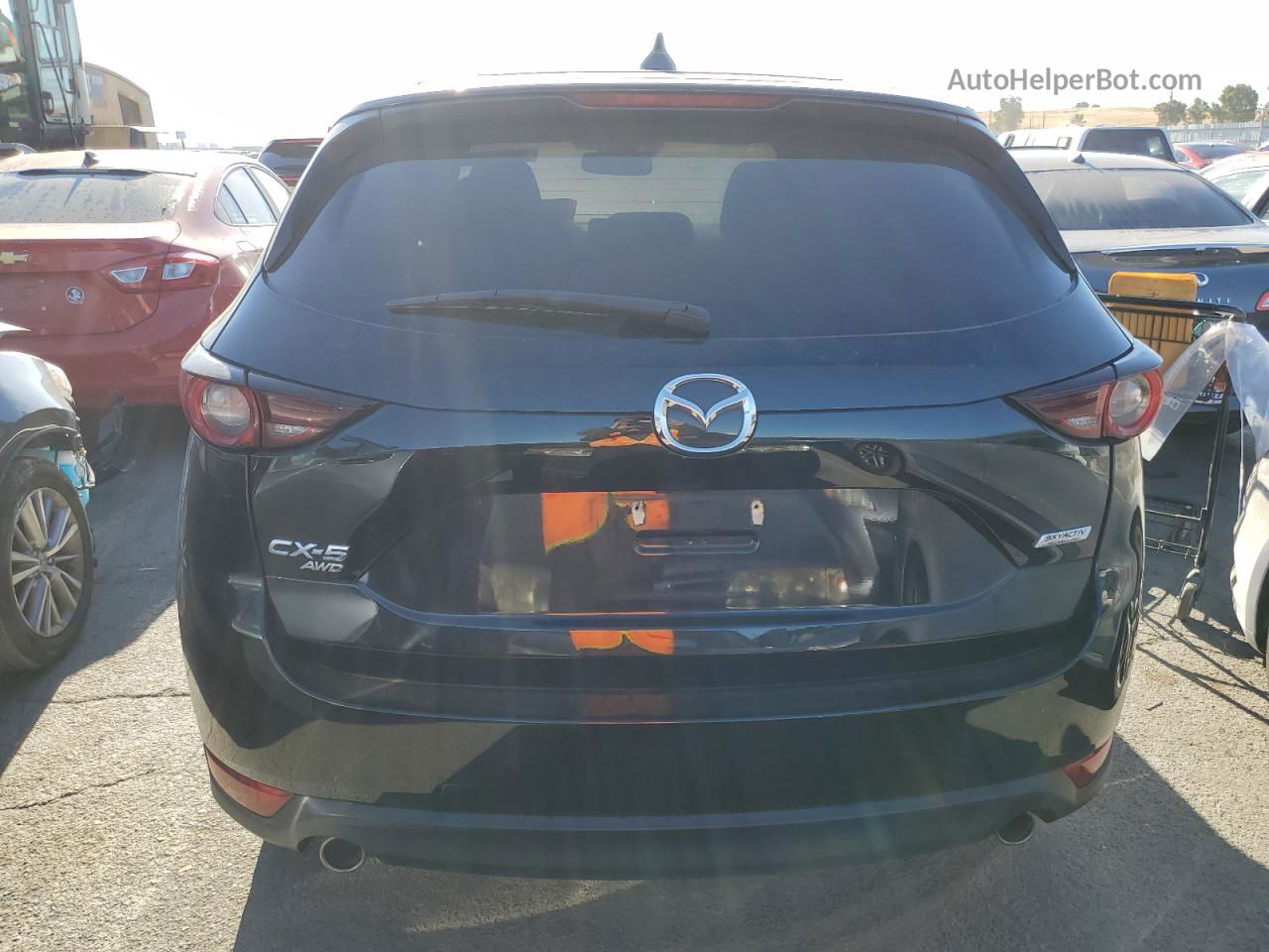 2017 Mazda Cx-5 Touring Black vin: JM3KFBCL9H0178663