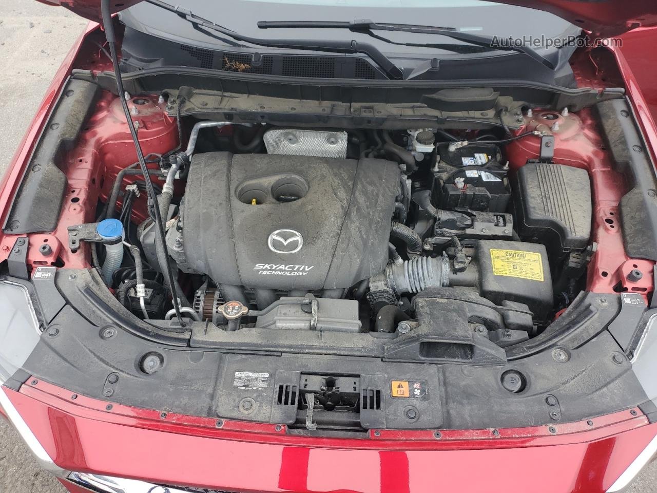 2017 Mazda Cx-5 Touring Red vin: JM3KFBCL9H0223858