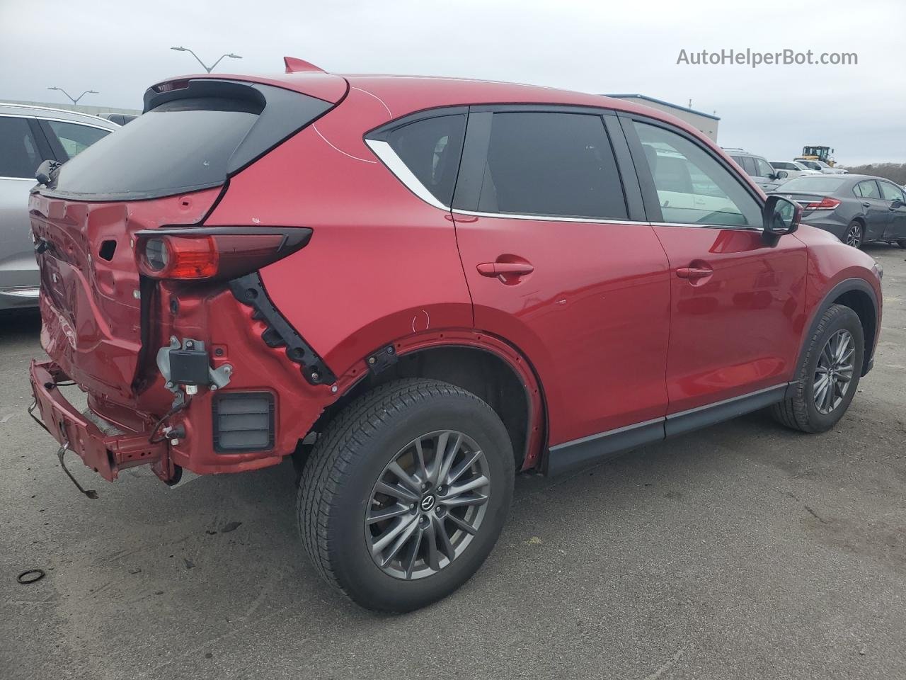 2017 Mazda Cx-5 Touring Красный vin: JM3KFBCL9H0223858